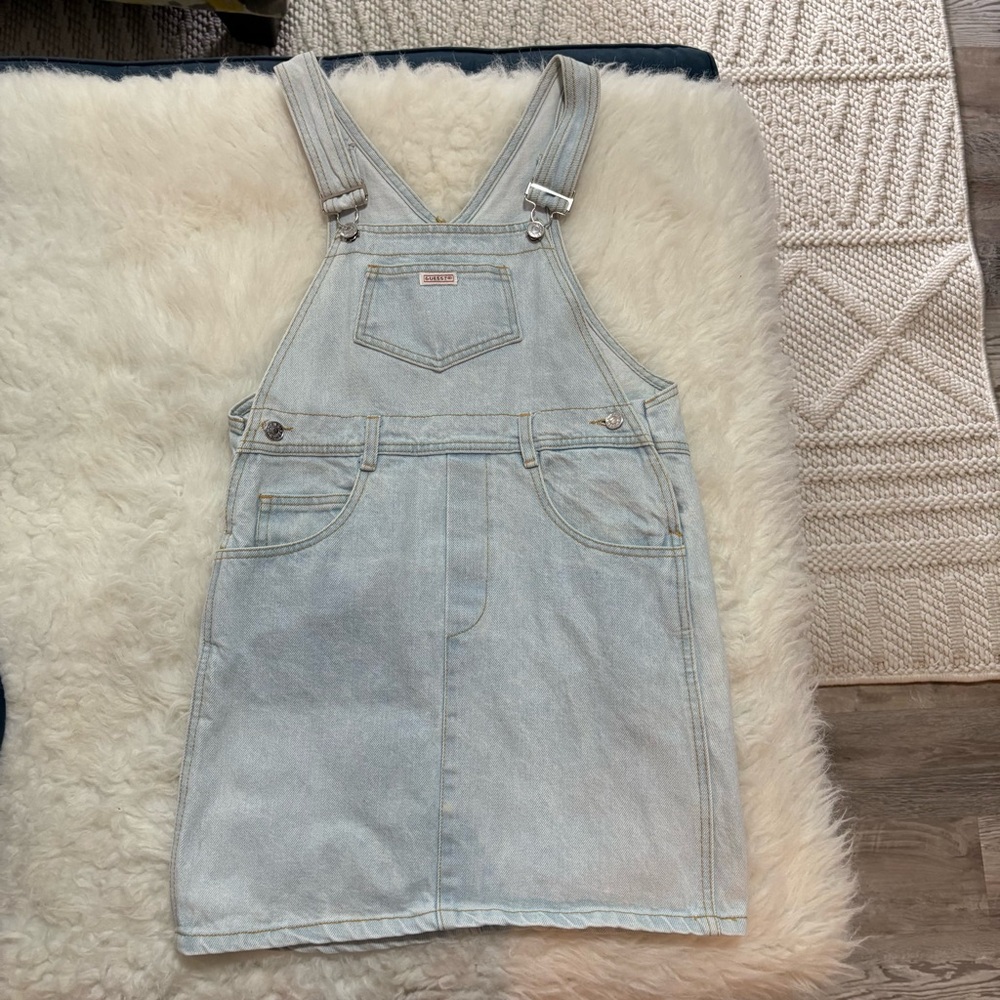 VINTAGE GUESS Jean romper size 14 girls
